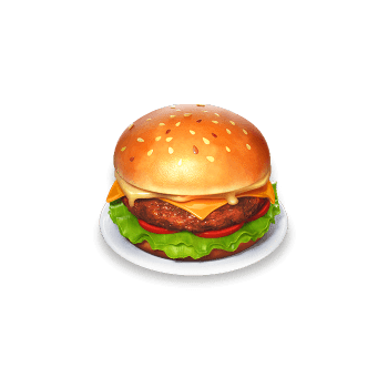 Diner Delights ทดลองเล่นสล็อต สล็อตอาหาร อาหารรสเลิศ 2024 4 diner-delight_burger