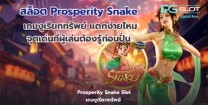 Mr Treasures Fortune ล่าขุมทรัพย์ สล็อตใหม่ล่าสุด - PGSLOT 8 สล็อต Prosperity Snake